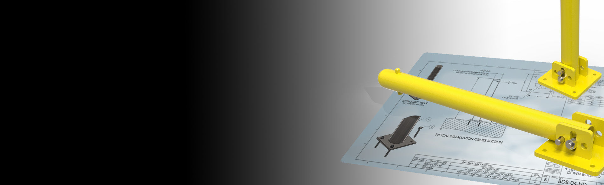 Collapsible Bollards - Hero Banner